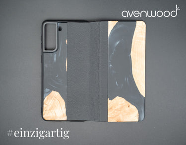Samsung Galaxy S21 Plus PORTO COLLECTION FLIPCASE 13751 Schwarz